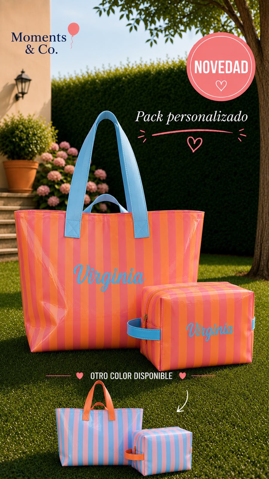Pack Verano Rayas Personalizado